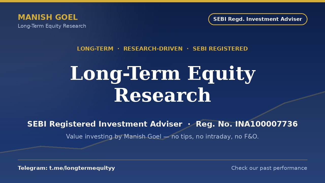 Manish Goel Stocks & Education