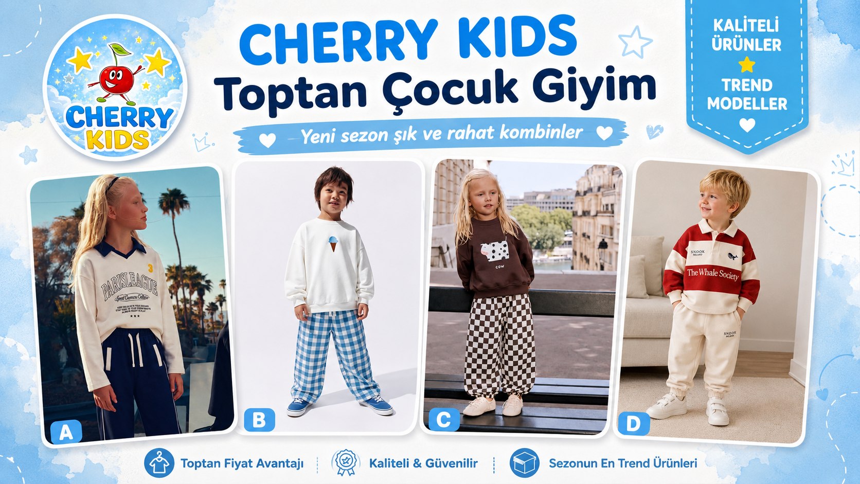 STAR CHERRY TOPTAN ÇOCUK GİYİM