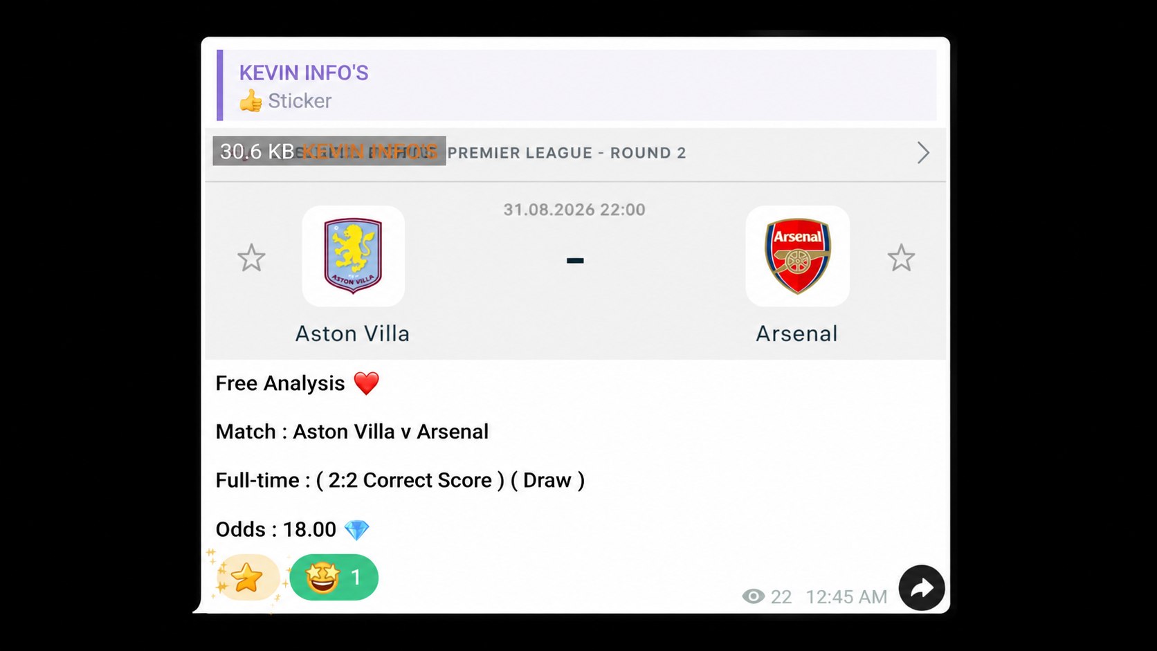 KEVIN INFO'S