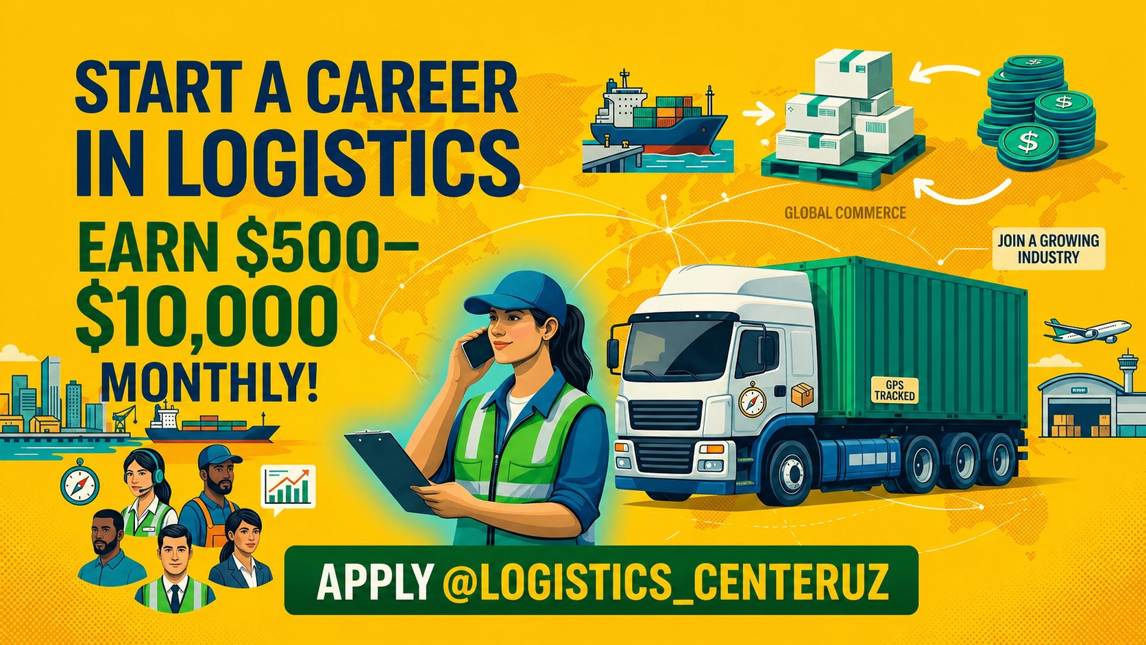 Logistics Ads Center 💻
