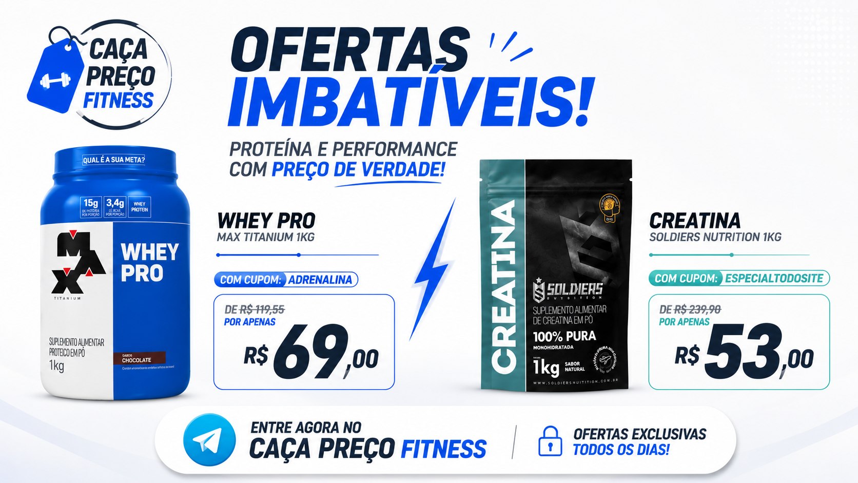 Caça Preço Fitness