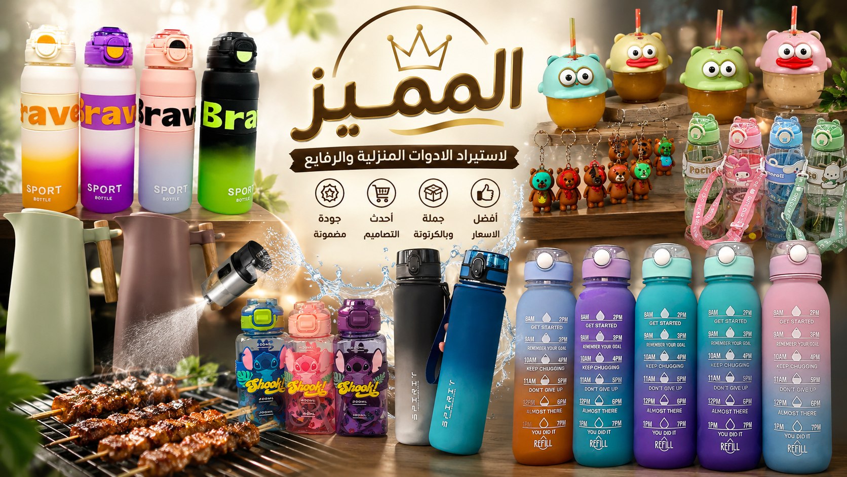 شركة ،،المميز ،،لتجارة الادوات المنزليه