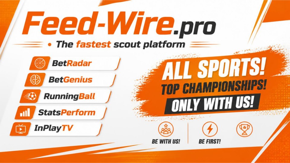 Feed Wire 🔸 BetGenius | BetRadar | Satellite Feeds