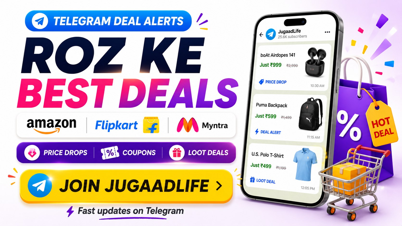 JugaadLife | Daily Deals & Discounts
