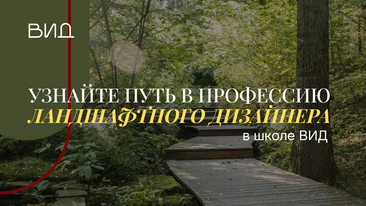 Школа ВИД - Интересно про ландшафт